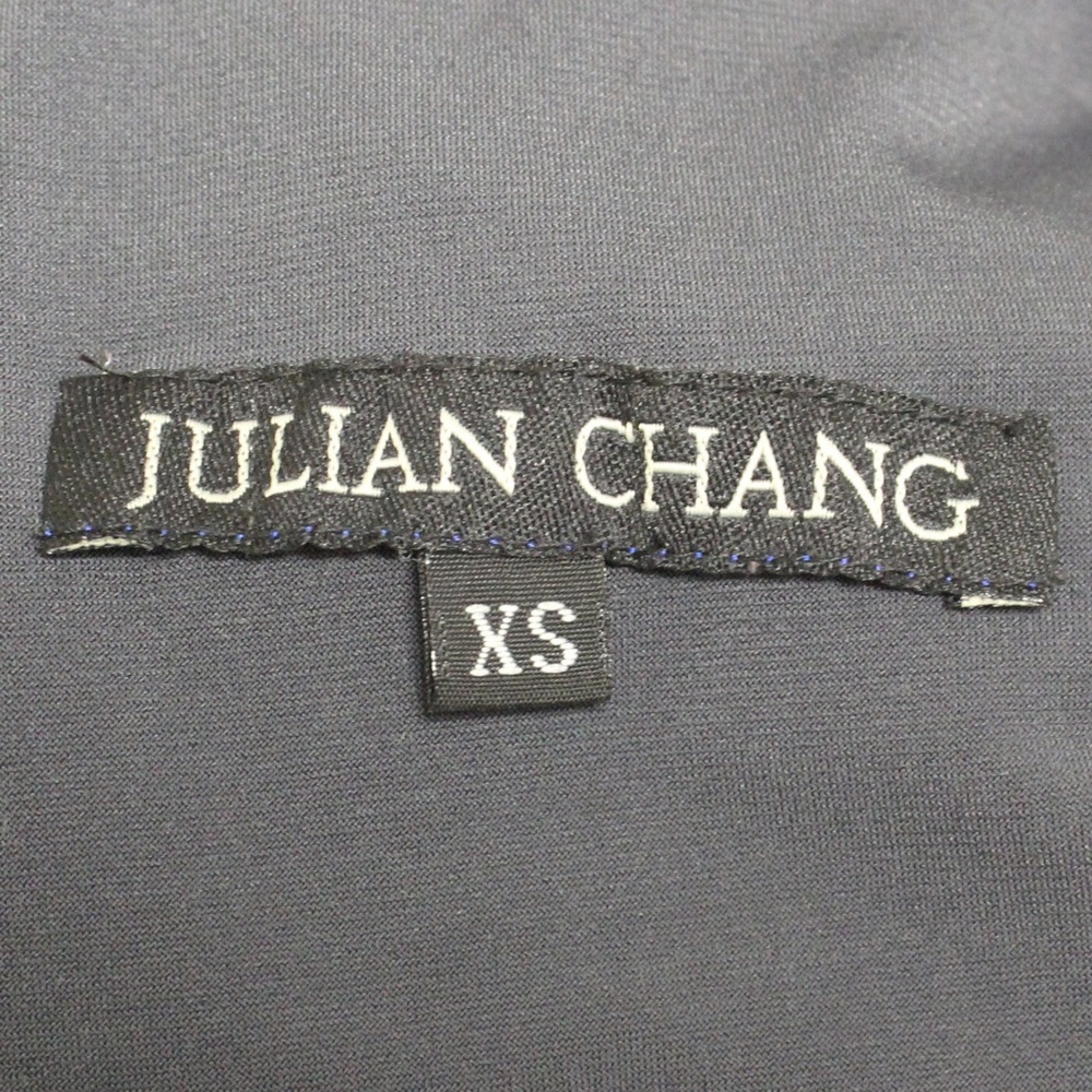Julian Chang Jumpsuit Gunmetal Gray Dolman V Neck - Picture 8 of 8